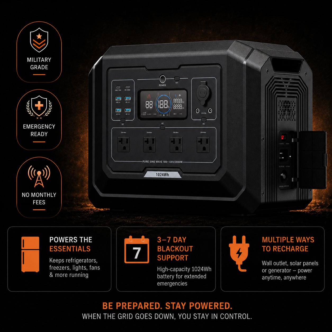 Tactical PowerX (tr-dws1)